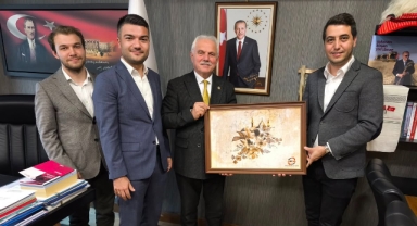 Giresun’un İlçe ve Kurum Temsilcilerinden Milletvekili Elmas'a Ziyaret