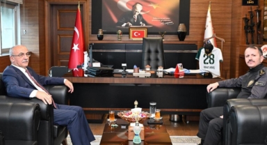 Giresun Üniversitesi Rektörü Prof. Dr. Can’dan Giresun İl Emniyet Müdürü Akbaş’a Ziyaret