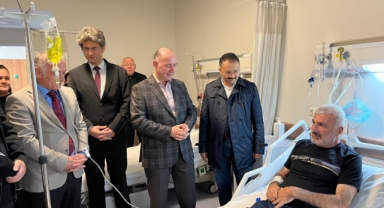 Giresun Valisi Serdengeçti’den Hastalara Moral Ziyareti