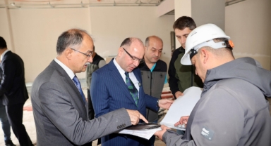 Giresun Valisi Serdengeçti'den, Orman Bölge Müdürlüğü’ne Ziyaret: Yeni Bina İncelendi