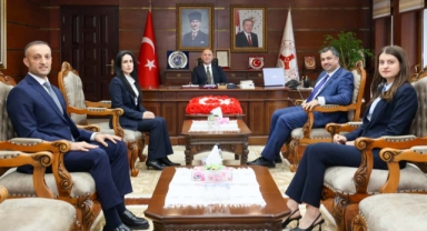 Giresun Valisi Serdengeçti, Vergi Müfettişlerini Ağırladı