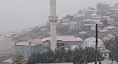 Giresun Yaylaları Beyaza Büründü