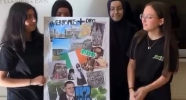 Giresunlu Öğrenciler Avrupa Kültürünü Okullarına Taşıdı