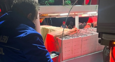 Görele’de Balık Kotası Denetimleri Gece Boyu Sürdü