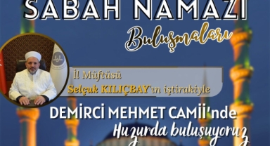 Görele’de Sabah Namazı Buluşmaları Devam Ediyor