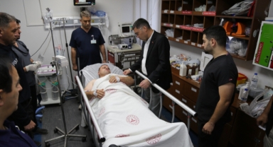 Görev Başındaki Polise Bıçaklı Saldırı