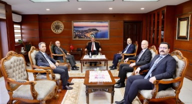 HSK Başmüfettişlerinden Giresun Valiliği'ne Ziyaret