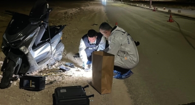 Kontrolden Çıkan Motosiklet Devrildi: Sürücü Ağır Yaralandı