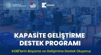 KOSGEB’ten KOBİ’lere Dev Finansman! Başvurular Başladı