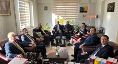 Milletvekili Elmas’tan, Alucra’da Yargı Mensuplarına Ziyaret