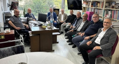 Milletvekili Temür’den Mürşit Gürel’e Geçmiş Olsun Ziyareti