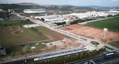 Milli maç için 220 dönümlük dev organizasyon alanı hazır