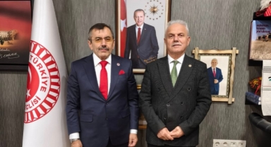 Ordu İl Nüfus Müdürü Yusuf Mercan'dan Milletvekili Elmas’a Ziyaret