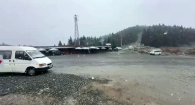 Ordu'nun yükseklerine mevsimin ilk karı düştü