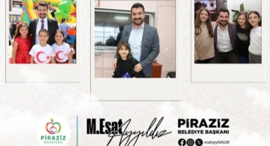 Piraziz Belediye Başkanı Ayyıldız'dan, Dünya Kız Çocukları Günü Mesajı