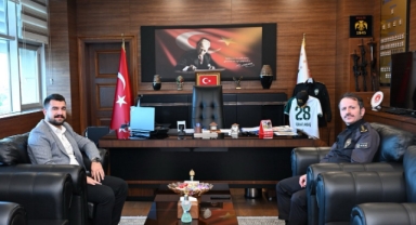 Piraziz Belediye Başkanı Ayyıldız’dan İl Emniyet Müdürü Akbaş’a Ziyaret