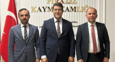 Piraziz Kaymakamlığı’na Gelir İdaresi’nden Ziyaret