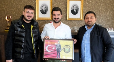 Pirazizspor Yönetiminden Başkan Ayyıldız’a Ziyaret