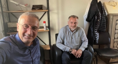 Recep Yakar’dan Eski İlçe Başkanı Necati Yıldırım’a Ziyaret