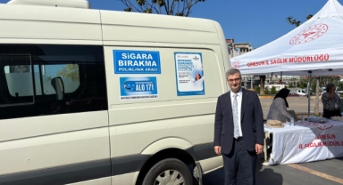Sigarayı Bırakmak İsteyenler O Araca Koşuyor! Giresun'da Mobil Hizmet Başladı!