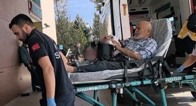Spiralle el, kol ve bacağını kesen adam yaralandı
