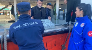 Tirebolu’da Hamsi Nöbeti