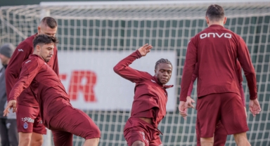 Trabzonspor, Eyüpspor maçı hazırlıklarını sürdürdü