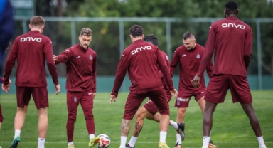 Trabzonspor, Galatasaray maçı hazırlıklarını sürdürdü