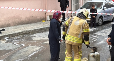 Tüpü Değiştirirken Canından Oluyordu