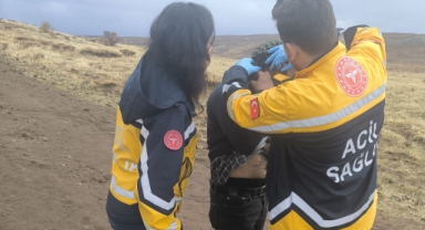 Yanına yıldırım düşen şahıs yaralandı!