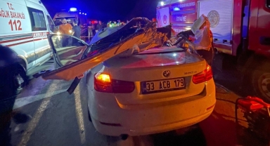 Yaşlı çifti kaza ayırdı