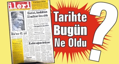 1985'ten Günümüze: İleri Gazetesi'nde 40 Yıl Önce Bugün