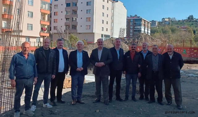 AK Parti Giresun Heyetinden Ören’de Eğitim Projesine Yerinde İnceleme