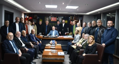 AK Parti İl Başkanlığı, Giresun Üniversitesi Yönetimini Ağırladı