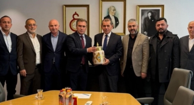 Alucra Kalkınma ve Eğitim Vakfı'ndan, Dursun Özbek'e ziyaret