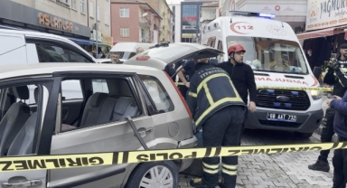 Araçtaki Piknik Tüpü Bomba Gibi Patladı