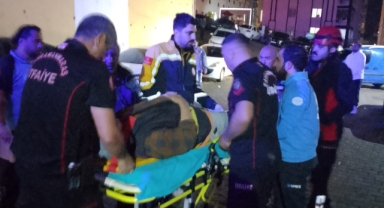 Asansör 6. kattan yere çakıldı