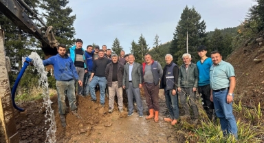 Aydındere Belediyesi’nden Asırlık Su Sorununa Kalıcı Çözüm