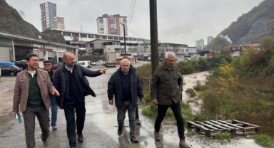 Başkan Civelekoğlu Sahada: Sanayi Bölgesine Güvenli Altyapı Geliyor!