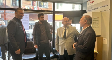 Başkan Güdük, Eynesil’de Esnafla Buluştu