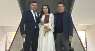 Başkan Şenlikoğlu, Genç Çiftin Mutluluğuna Ortak Oldu 