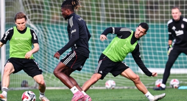 Beşiktaş, Fatih Karagümrük maçı hazırlıklarını sürdürdü