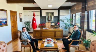 Çanakçı Kaymakamı Çıvracı’dan Espiye Kaymakamı Kavanoz’a Ziyaret