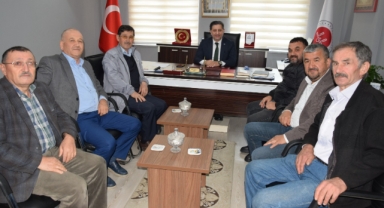 Cibril Mahallesi Heyetinden Müftü Haki Özgül’e Ziyaret 