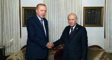 Cumhurbaşkanı Erdoğan, MHP Lideri Bahçeli ile bir araya geldi