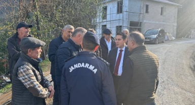 Dereli Kaymakamı Gövercin, Çamlı Köyünde İncelemelerde Bulundu