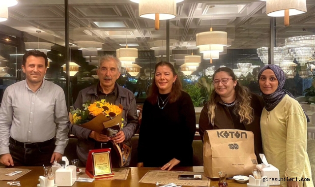 Dereli Milli Eğitim Müdürlüğü’nden Emektar Çalışanına Veda