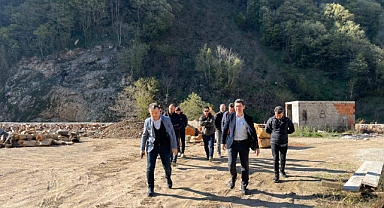 Doğankent Ekonomisine Güç Katacak Proje İçin Sahada İnceleme