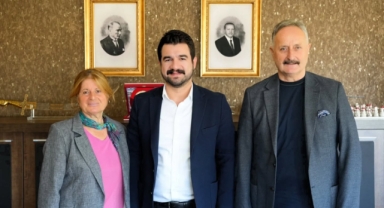Eğitim Camiasından Piraziz Belediye Başkanı Ayyıldız'a Ziyaret 