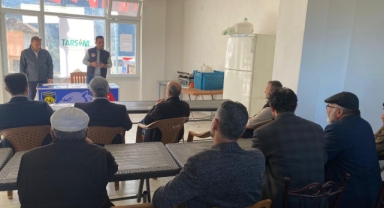 Espiye'de çiftçiler TARSİM konusunda bilgilendirildi